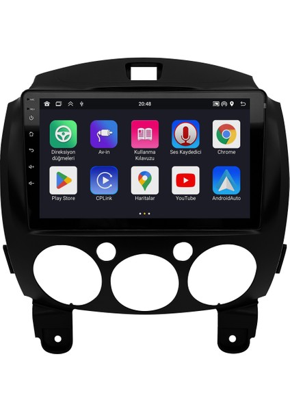 Mazda 2 Android Multimedya Sistemi (2008-2011) CRV4594XP