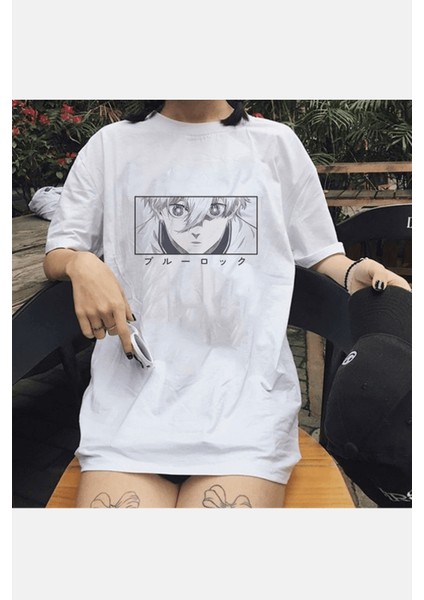 Blue Lock Nagi Face Tişört modelleri