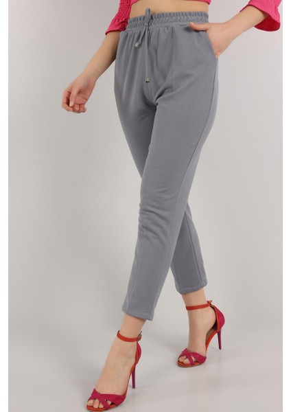 Kadın Beli Lastikli Cepli Havuç Kalıp Pantolon fiyatları