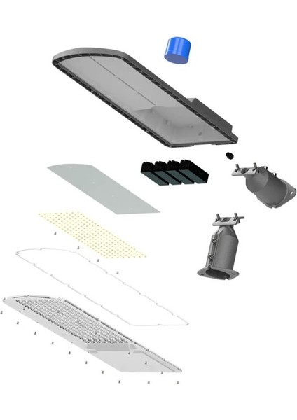150W 4000K IP65 Smd LED Sokak Armatürü fiyatları