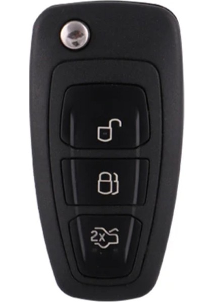 Renkstore Ford Focus Mondeo C-Max 2010+ Sustalı Beyaz Silikon Kılıf Anahtarlık fiyatları