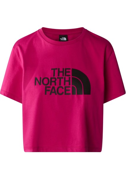 W S/s Cropped Easy Tee Bayan T-Shirt NF0A87NAPYI1