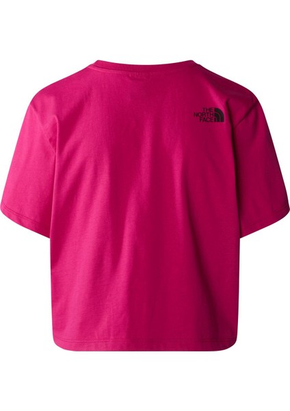 W S/s Cropped Easy Tee Bayan T-Shirt NF0A87NAPYI1 fiyatları
