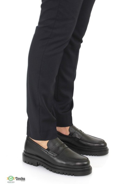 Erkek Deri Kalın Taban Loafer Ayakkabı RP24/LF5207 modelleri