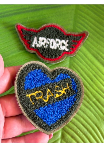 2 Adet Dokuma Arma Seti Dikiş Aksesuarı Aplike 9 x 5 Cm-8 x 7 cm fiyatları