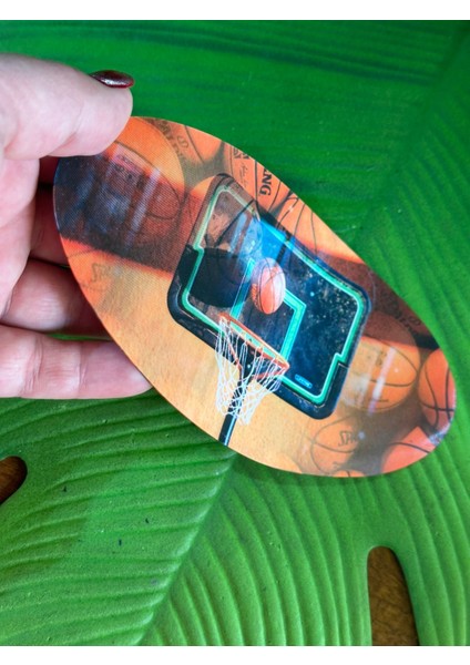 17X9 cm 3 Boyutlu Değişen Basket Potalı Arma Dikiş Giyim Aksesuarı