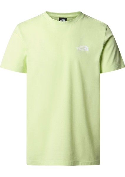 M S/s Sımple Dome Tee Erkek T-Shirt NF0A87NGO0F1