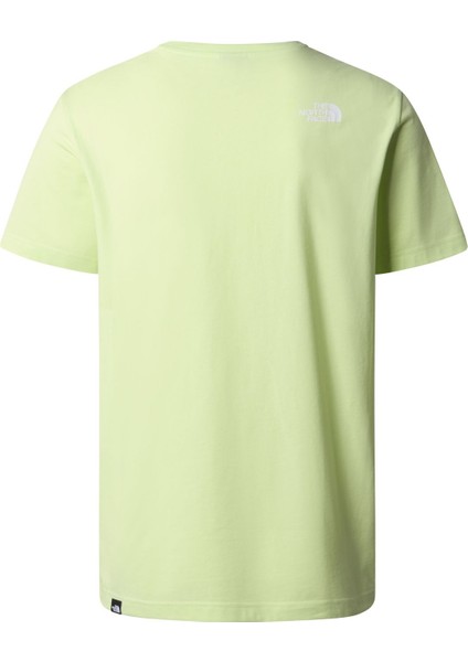 M S/s Sımple Dome Tee Erkek T-Shirt NF0A87NGO0F1