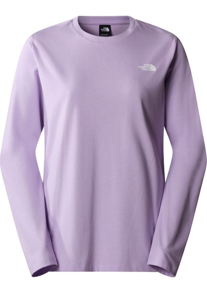 W L/s Sımple Dome Tee Bayan Shirt NF0A87QPQZI1