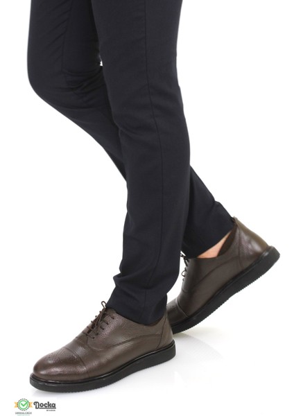 Erkek Hakiki Deri Spor Tarz Klasık Ayakkabı ER23/A858D fiyatları