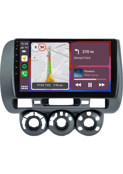 Honda City (2006-2009) Android 14 Multimedya - 2 GB Ram - 32 GB Hafıza - Carplay CRV4156XP