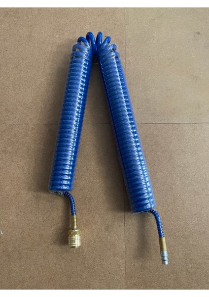 Hava Hortumu 8mm Otomatik Jaklı Spiral Hava Hortum 10MT