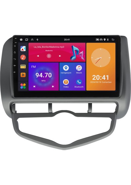 Honda City (2006-2009) Android 14 Multimedya - 2 GB Ram - 32 GB Hafıza - Carplay CRV4157XP