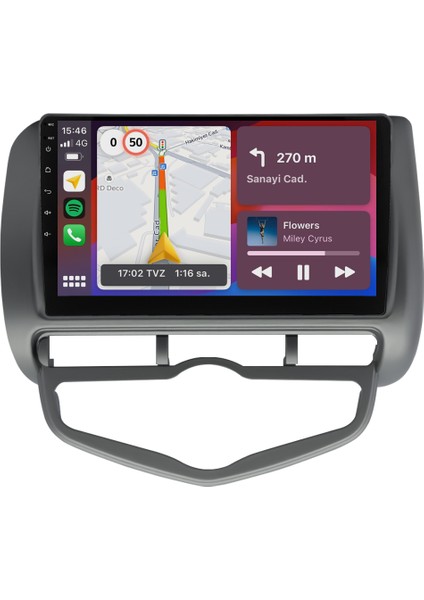 Honda City (2006-2009) Android 14 Multimedya - 2 GB Ram - 32 GB Hafıza - Carplay CRV4157XP