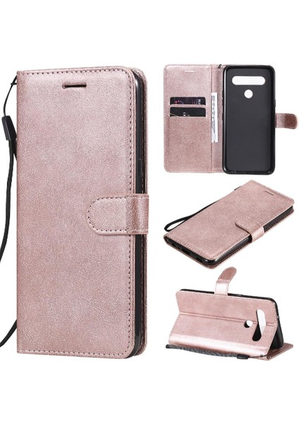 Kart Yuvası Yüksek Katı ile Lg K61 Iş Cüzdan Telefon Kılıfı Için Flip Case (Yurt Dışından)