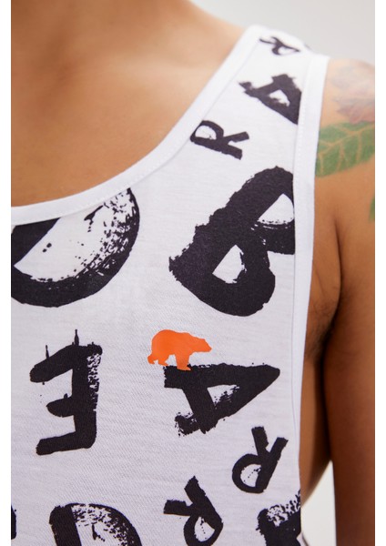 Bling Beyaz Erkek Atlet fiyatları