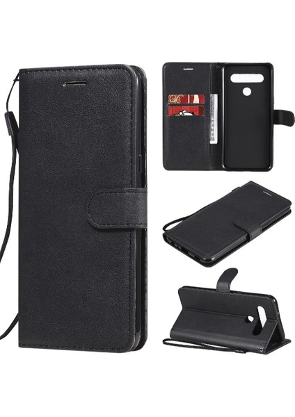 Kart Yuvası Yüksek Katı ile Lg K61 Iş Cüzdan Telefon Kılıfı Için Flip Case (Yurt Dışından)