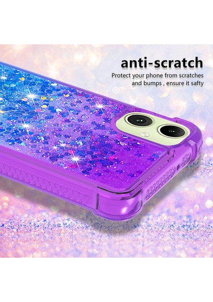 Samsung Galaxy A05 Akan Sparkle Hareketli Kapak Temizle Tampon (Yurt Dışından) modelleri
