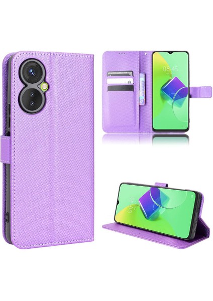 Tecno Spark 9 Pro Kapak Kart Tutucu Kickstand Manyetik Cüzdan Için Kılıf (Yurt Dışından) modelleri