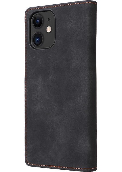 Iphone 11 Için Flip Case Cüzdan Kapak Çevirin Kılıf Darbeye Basit (Yurt Dışından) modelleri