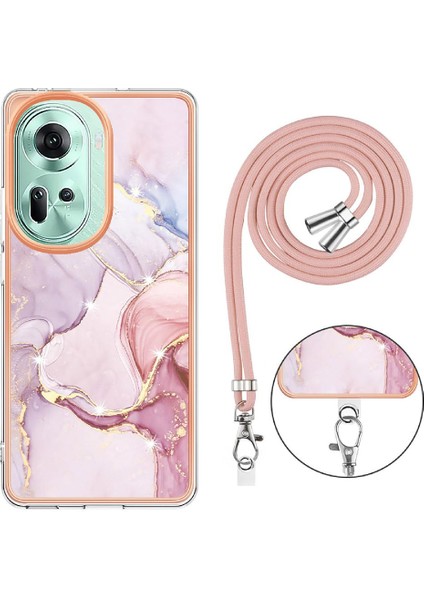 Oppo Oppo 11 5g Için Kılıf Anti-Scratch Yumuşak Tampon Crossbody Kordon Askısı (Yurt Dışından)