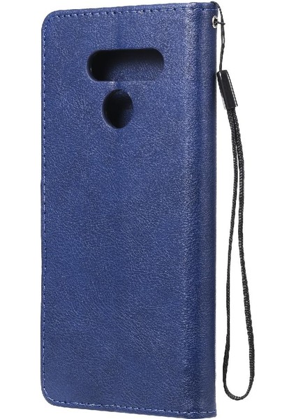 Kart Yuvası Klasik Düz Renk Iş Çantası ile Lg Q60/K50 Için Flip Case (Yurt Dışından) indirimleri