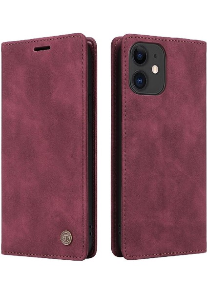 Iphone 11 Için Flip Case Cüzdan Kapak Çevirin Kılıf Darbeye Basit (Yurt Dışından)
