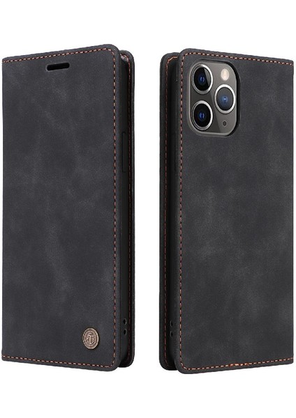 Iphone 11 Için Flip Case Pro Kılıf Darbeye Kapak Kapak Basit (Yurt Dışından)