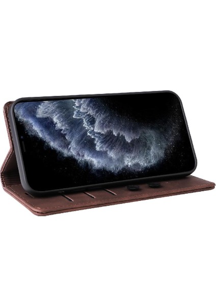 Iphone 11 Için Flip Case Pro Max Darbeye Kapak Kapak Basit Iş (Yurt Dışından)
