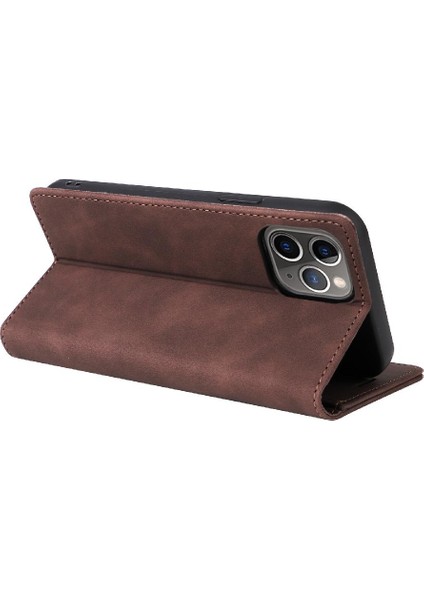 Iphone 11 Için Flip Case Pro Max Darbeye Kapak Kapak Basit Iş (Yurt Dışından)