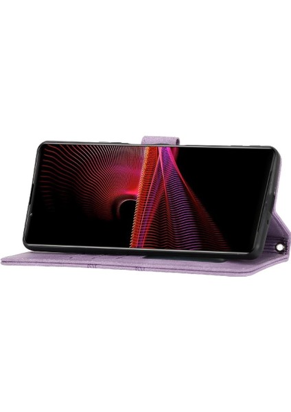 Sony Xperia 1 Iii Için Flip Case Darbeye Koruyucu Cüzdan Kılıf Pu (Yurt Dışından) fırsatları