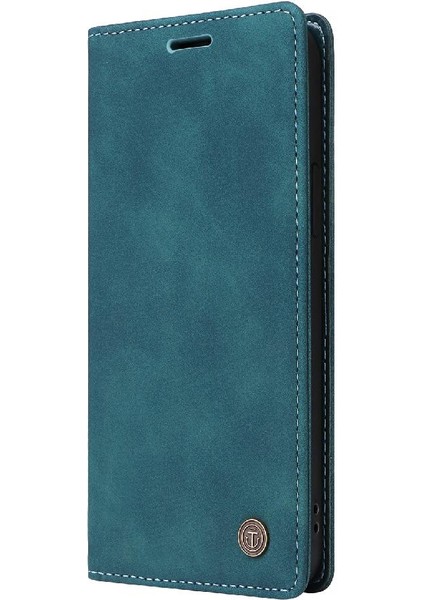 Iphone 12 Için Flip Case Pro Max Cüzdan Darbeye Kapak Kapak Basit Kılıf (Yurt Dışından)