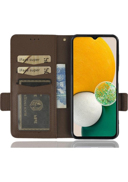 Samsung Galaxy A14 4g/5g Pu Deri Kart Yuvaları Tutucu Cüzdan Yan (Yurt Dışından) modelleri