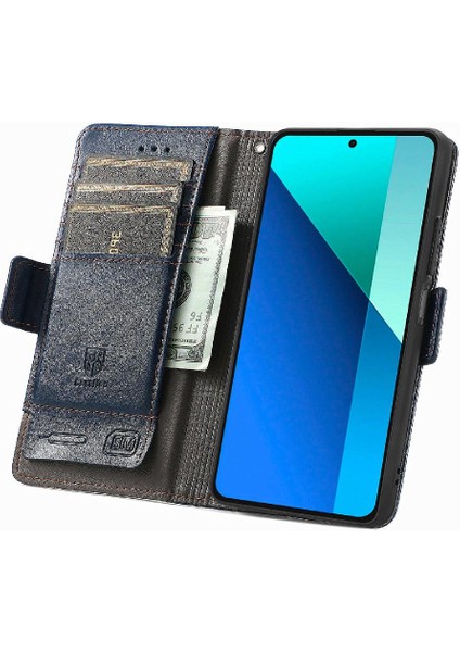 Xiaomi Redmi Not 13 Için Flip Case 4g Iş Ekleme Cüzdan Çok Renkli (Yurt Dışından)