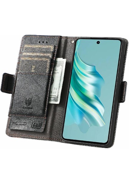 Tecno Spark 20 4g Iş Çoklu Kart Yuvası Ekleme Cüzdan Için Flip Case (Yurt Dışından)