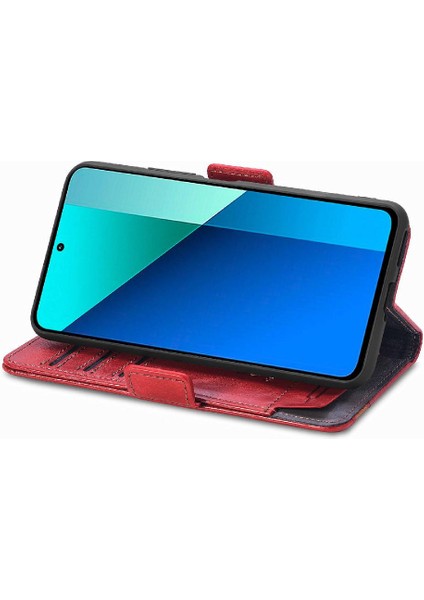 Xiaomi Redmi Not 13 Için Flip Case 4g Iş Ekleme Cüzdan Çok Renkli (Yurt Dışından)