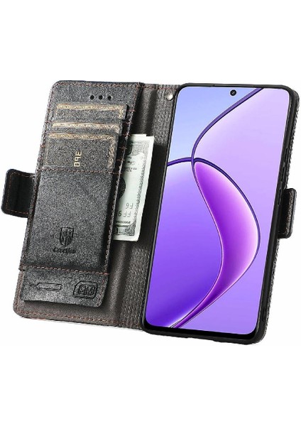 Realme 12 5g Çok Renkli Cüzdan Iş Ekleme Çoklu Kart Için Flip Case (Yurt Dışından)