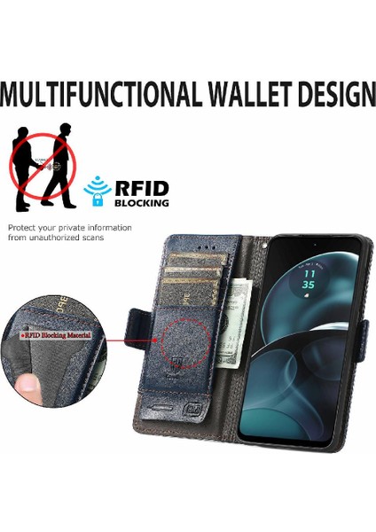 Motorola Moto G14 4g Cüzdan Ekleme Iş Için Flip Case Çok Renkli (Yurt Dışından) indirimleri