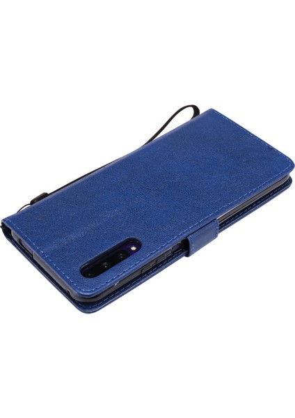 Onur 9x Için Flip Case/9x Pro Klasik Düz Renk Yüksek Kaliteli Deri (Yurt Dışından)