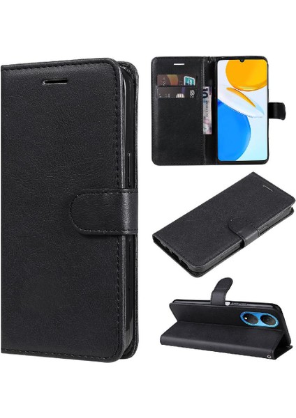 Kart Yuvası ile Onur X7 Için Flip Case Iş Cüzdan Telefon Kılıfı Yüksek (Yurt Dışından)