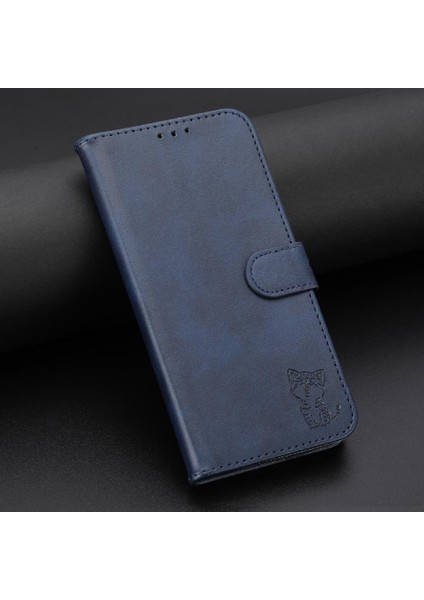 Cüzdan Kılıf Için Huawei P50 Pro Tüm Yuvarlak Koruma Kickstand Manyetik (Yurt Dışından) modelleri