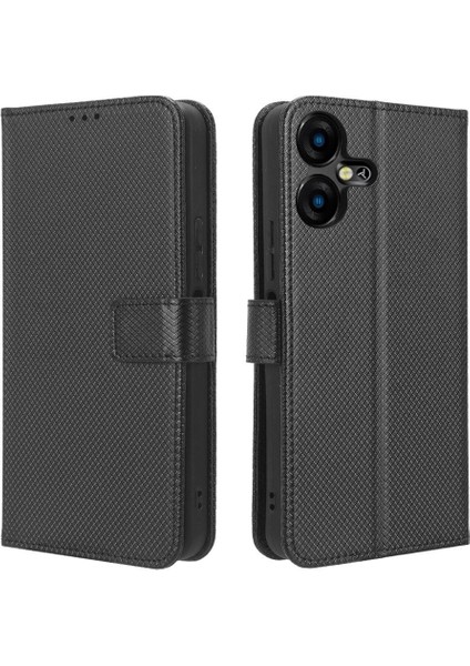 Tecno Pova Neo 3 Kickstand Manyetik Cüzdan Kapak Kart Tutucu Için Kılıf (Yurt Dışından)