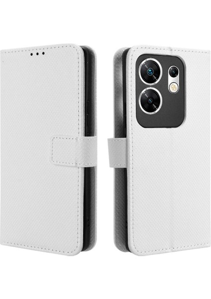 Infinix Sıfır 30 4g Kart Tutucu Kapak Manyetik Cüzdan Kickstand Için Kılıf (Yurt Dışından)