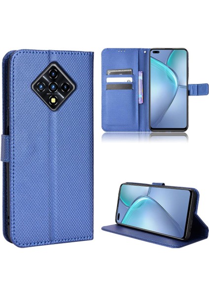 Infinix Sıfır 8 Kapak Kart Tutucu Kickstand Manyetik Cüzdan Için Kılıf (Yurt Dışından)