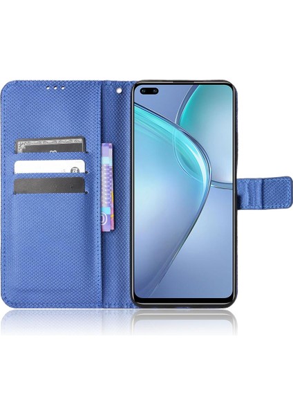 Infinix Sıfır 8 Kapak Kart Tutucu Kickstand Manyetik Cüzdan Için Kılıf (Yurt Dışından)
