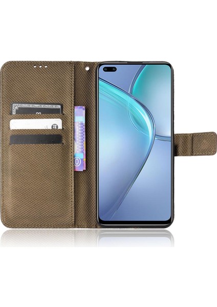 Infinix Sıfır 8 Kapak Kart Tutucu Kickstand Manyetik Cüzdan Için Kılıf (Yurt Dışından)
