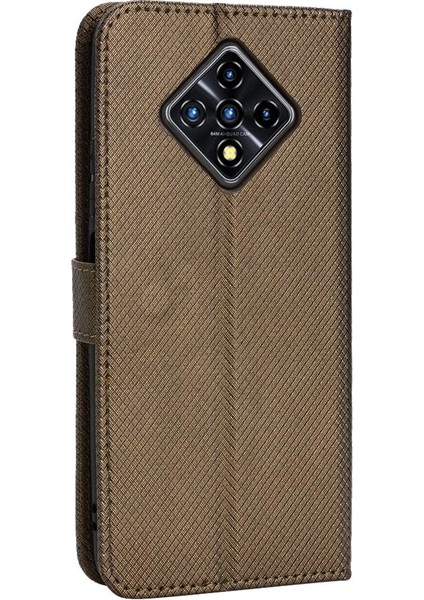 Infinix Sıfır 8 Kapak Kart Tutucu Kickstand Manyetik Cüzdan Için Kılıf (Yurt Dışından)
