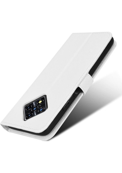 Infinix Sıfır 8 Kapak Kart Tutucu Kickstand Manyetik Cüzdan Için Kılıf (Yurt Dışından)