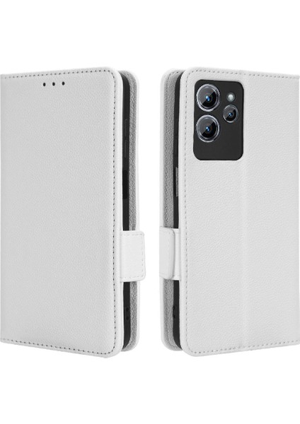 Oukitel C32 Yan Toka Cüzdan Manyetik Pu Deri Kart Yuvaları Için Kılıf (Yurt Dışından)