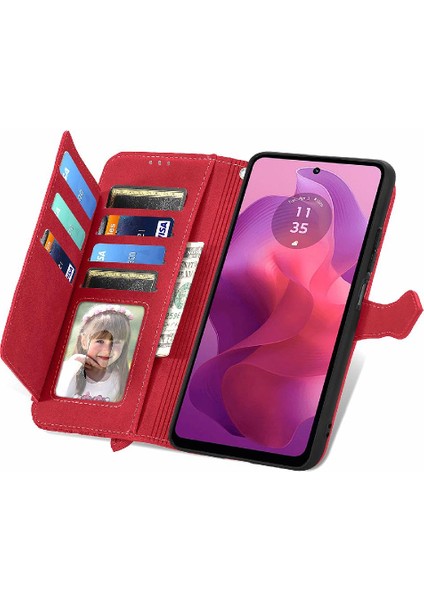 Motorola Moto G24 4G/G04 4g Çoklu Kart Yuvası Çok Renkli Flip Case (Yurt Dışından) modelleri